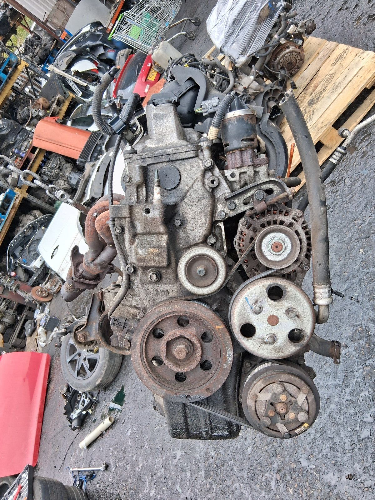 2007 HONDA JAZZ MK1 1.4 PETROL MANUAL COMPLETE ENGINE L13A1
