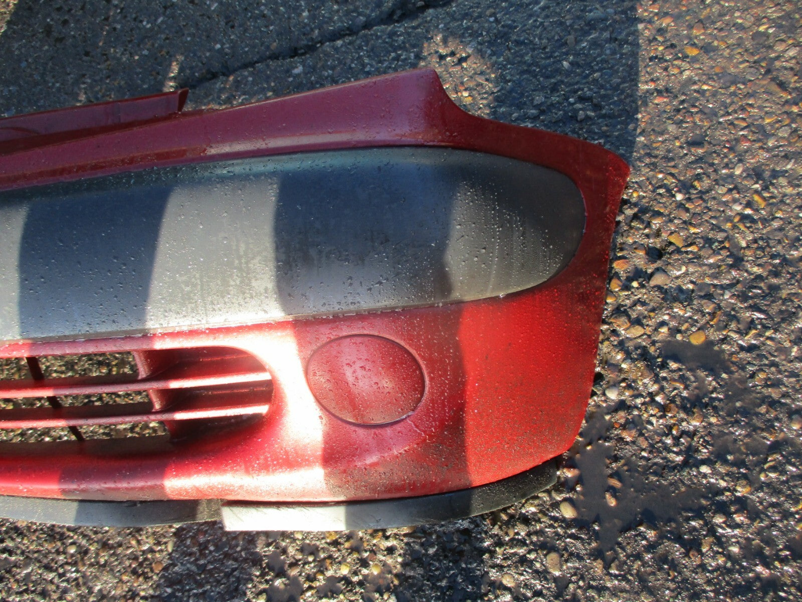 CITROEN XSARA PICASSO 2001 FRONT COMPLETE BUMPER RED