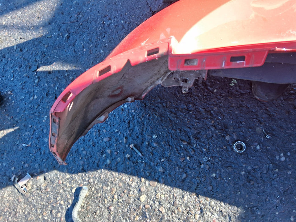 VW VOLKSWAGEN POLO 2019 MK6 REAR COMPLETE BUMPER RED