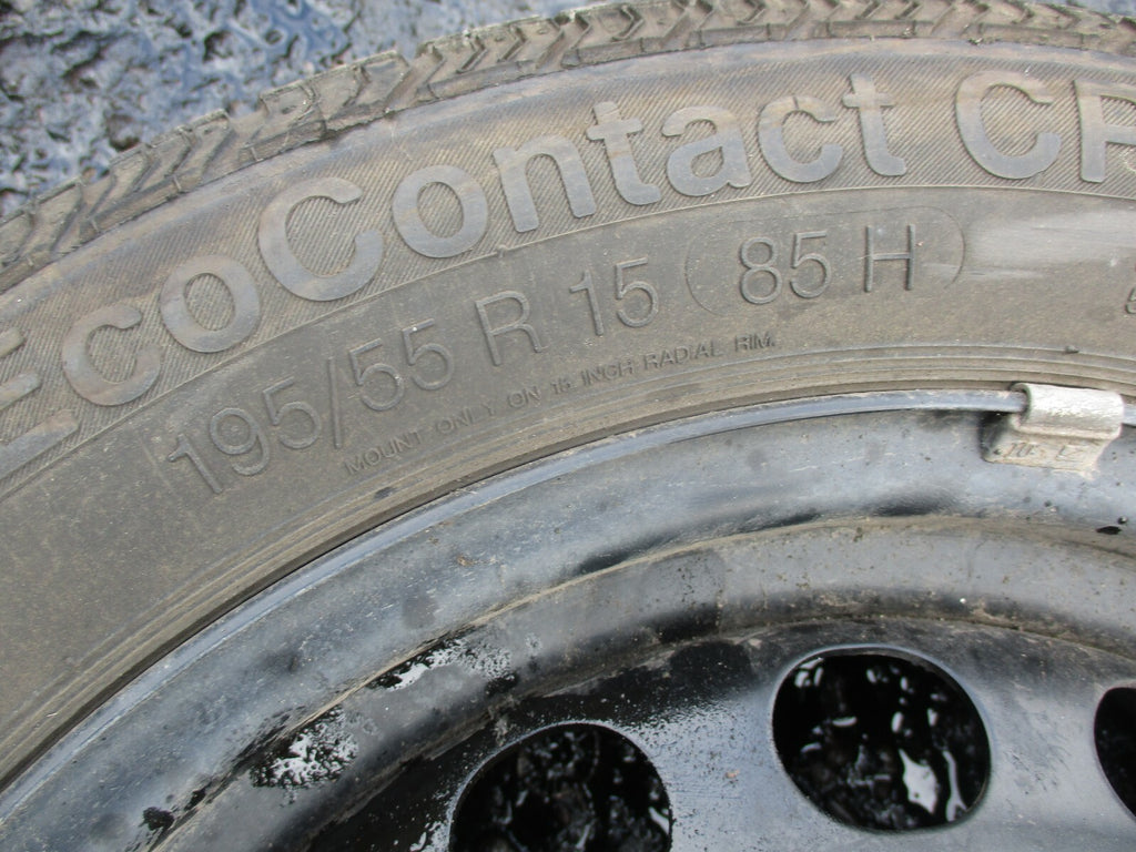 MITSUBISHI SPACE STAR 4 STUD 15 INCH CONTINENTAL SPARE WHEEL 195/55 R15