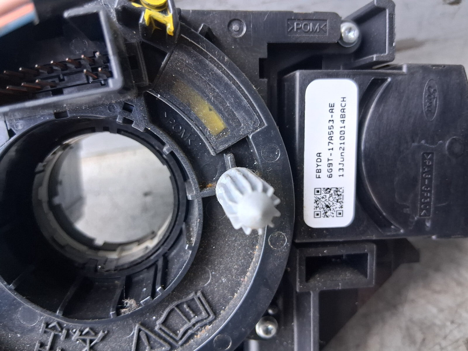 2013 FORD S MAX MK1 INDICATOR WIPER STALK SWITCH WITH SQUIB AG9T13N064DF