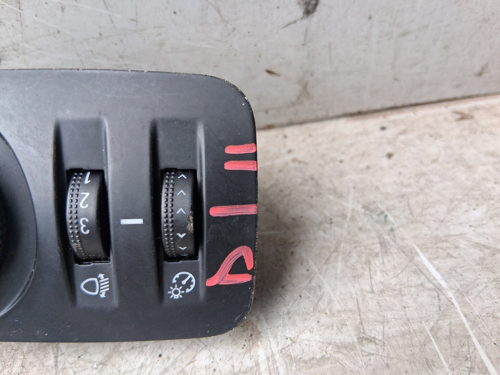 VAUXHALL CORSA D 2011 FRONT HEADLIGHT CONTROL SWITCH ADJUSTER  13310335