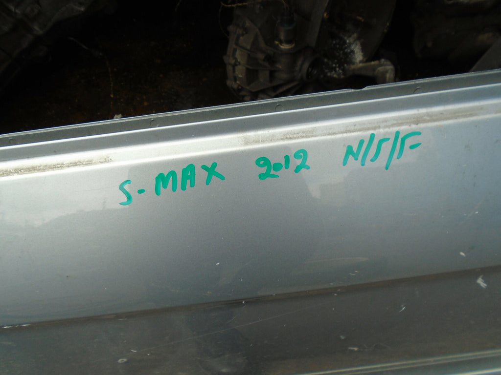 FORD S MAX MK1 2012 NSF PASSENGER SIDE FRONT BARE DOOR SHELL GREY