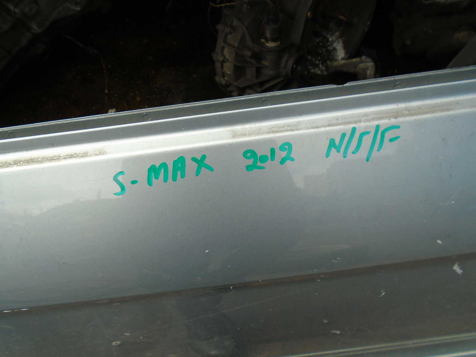 FORD S MAX MK1 2012 NSF PASSENGER SIDE FRONT BARE DOOR SHELL GREY