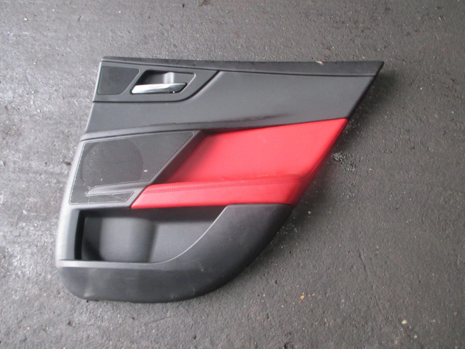 JAGUAR XE X760 2016 OSR DRIVER SIDE REAR DOOR CARD GX7327406AAW