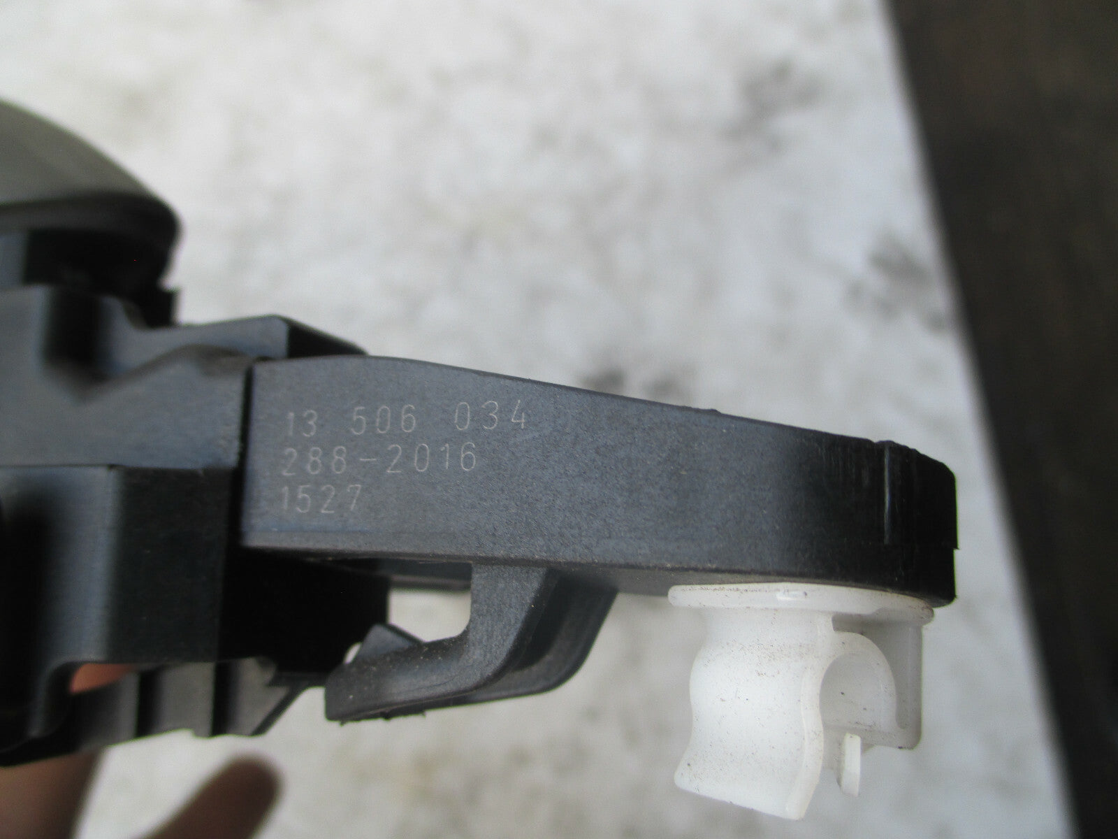 VAUXHALL ASTRA K MK7 2018 NSF PASSENGER FRONT EXTERIOR DOOR HANDLE 13506034