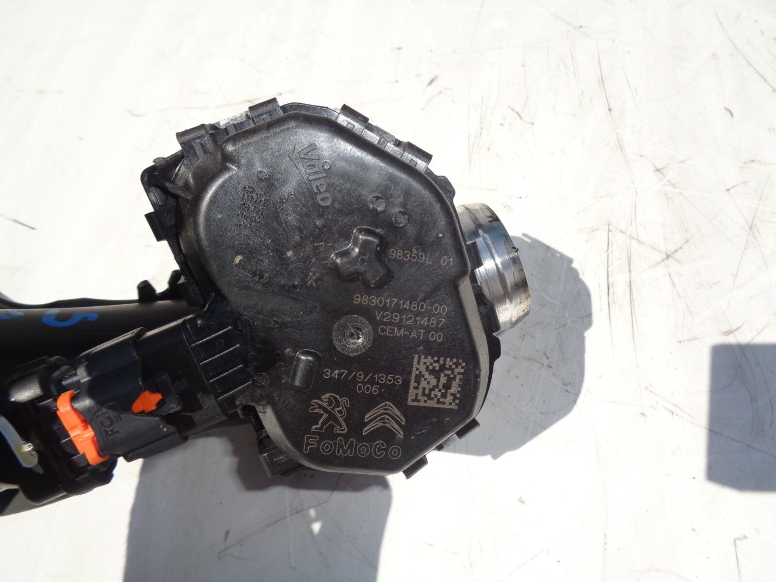 CITROEN C4 SPACETOURER 2019 1.5 DIESEL AUTOMATIC THROTTLE BODY 9830171480 00