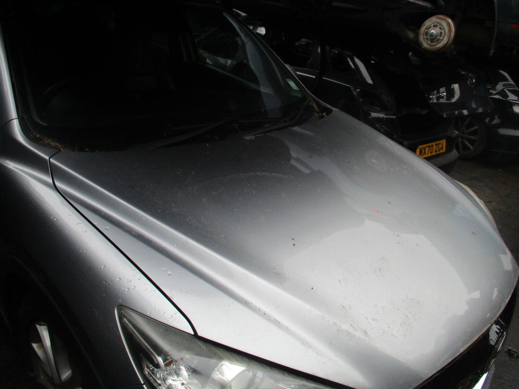 2013 MAZDA CX 5 MK1 FRONT BONNET HOOD LIQUID SILVER P38