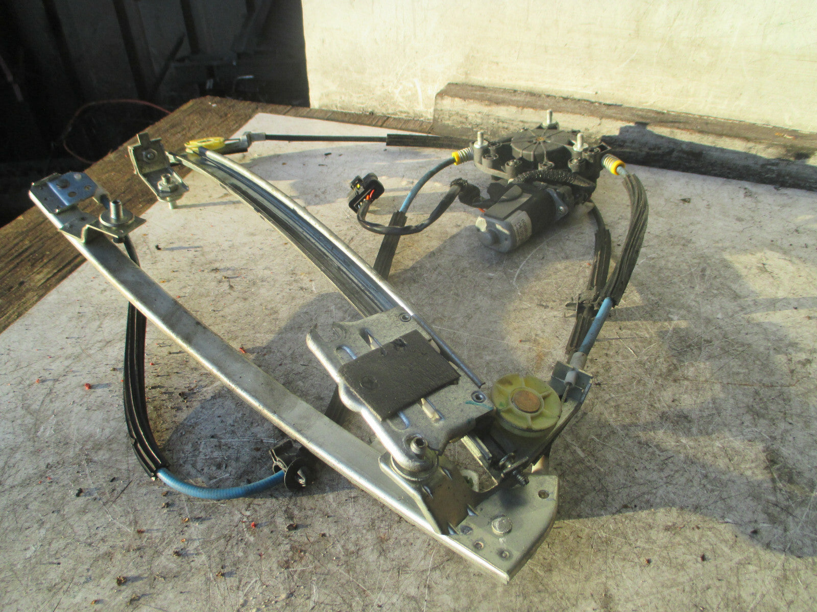 ALFA ROMEO GT 2005 3 DOOR NS PASSENGER WINDOW MOTOR REGULATOR