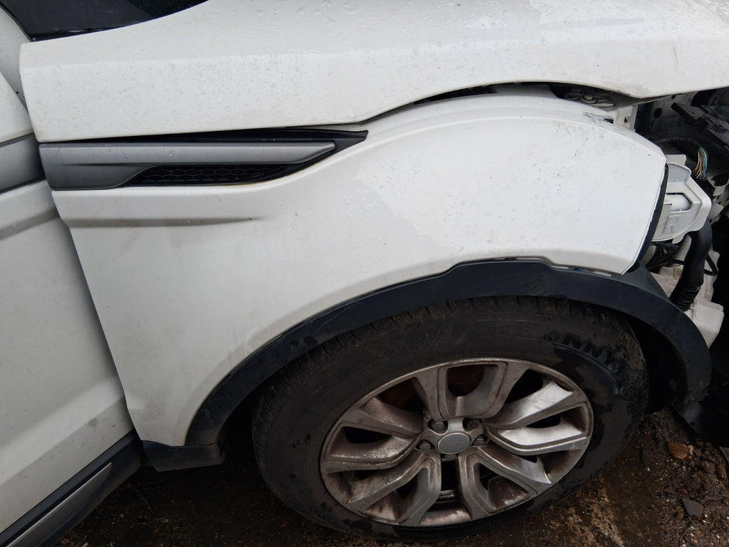 2015 RANGE ROVER EVOQUE L538 OSF DRIVER SIDE FRONT RIGHT WING PANEL WHITE