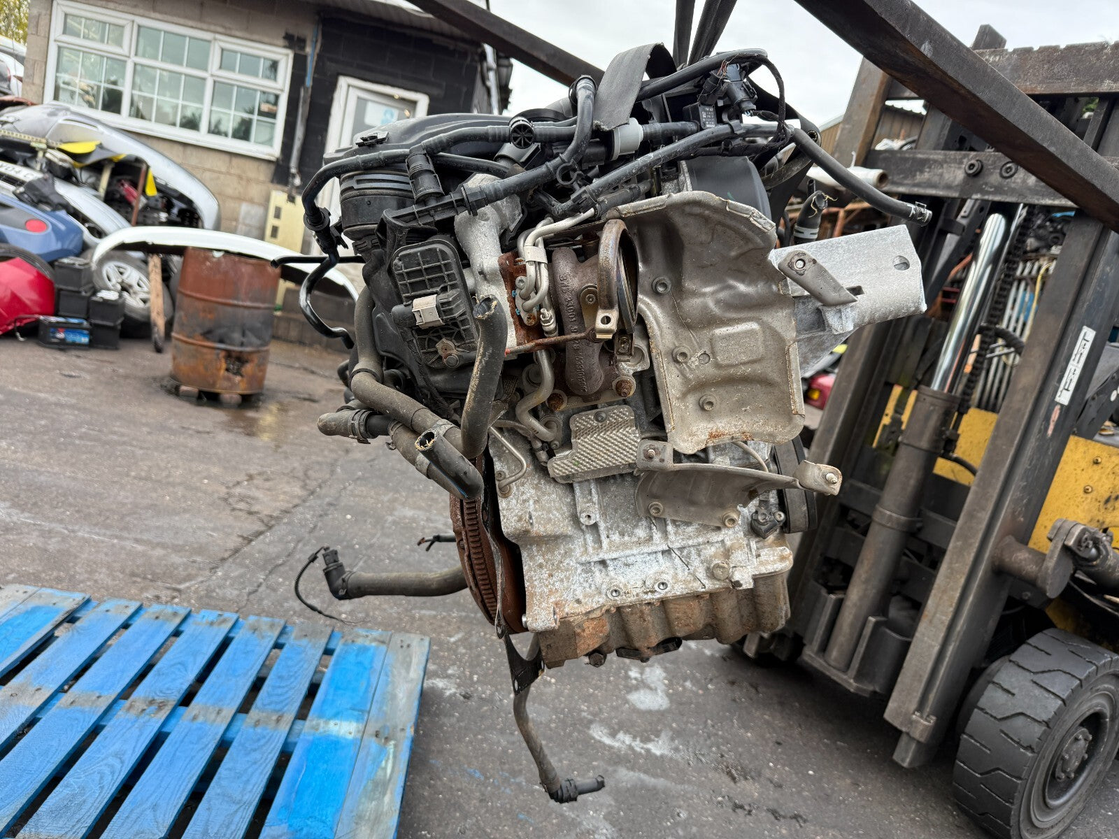 2019 VOLKSWAGEN CADDY 2K 1.0 PETROL ENGINE COMPLETE DKR