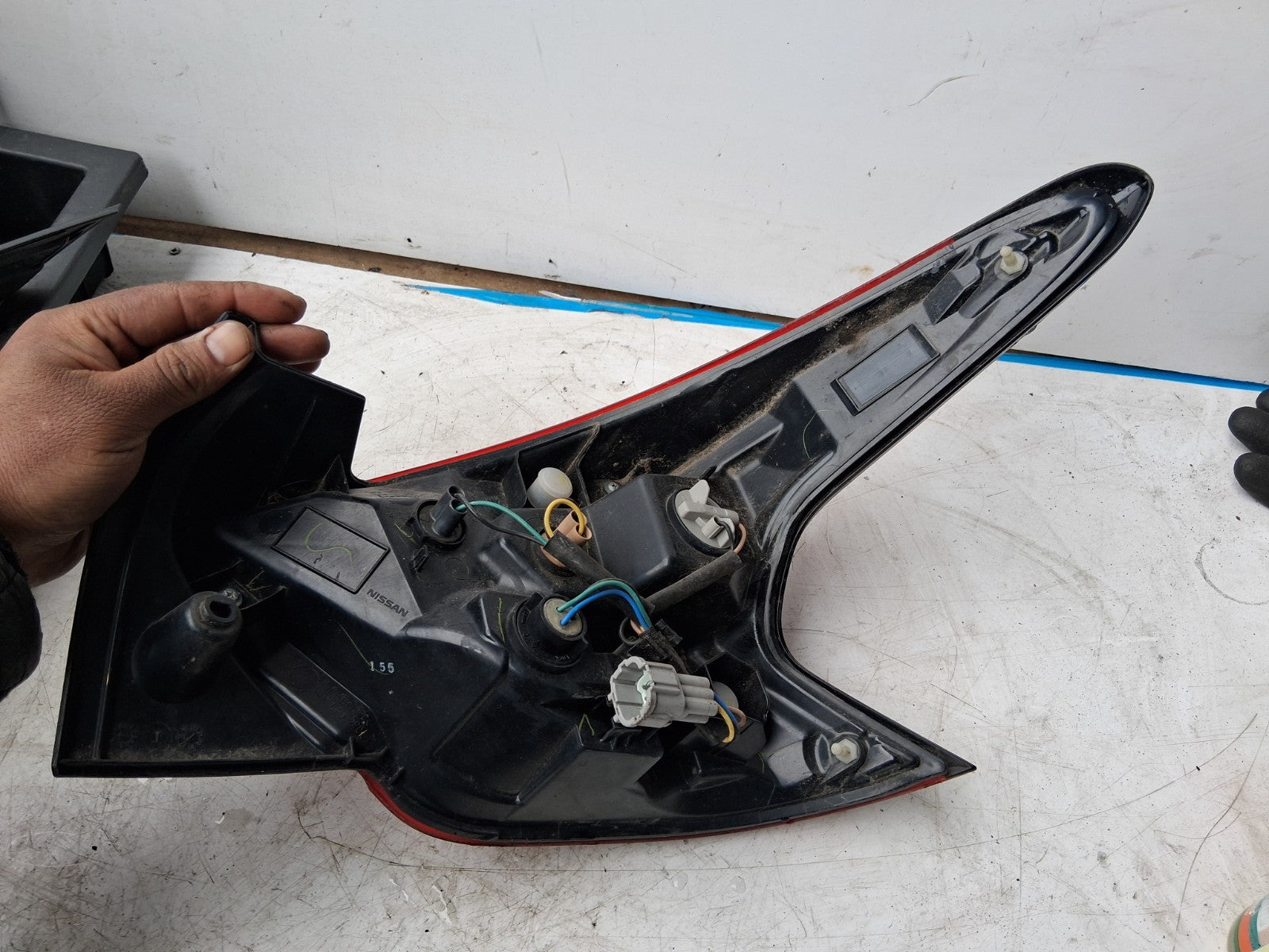2017 NISSAN MICRA K14 NSR PASSENGER SIDE REAR LEFT TAIL LIGHT