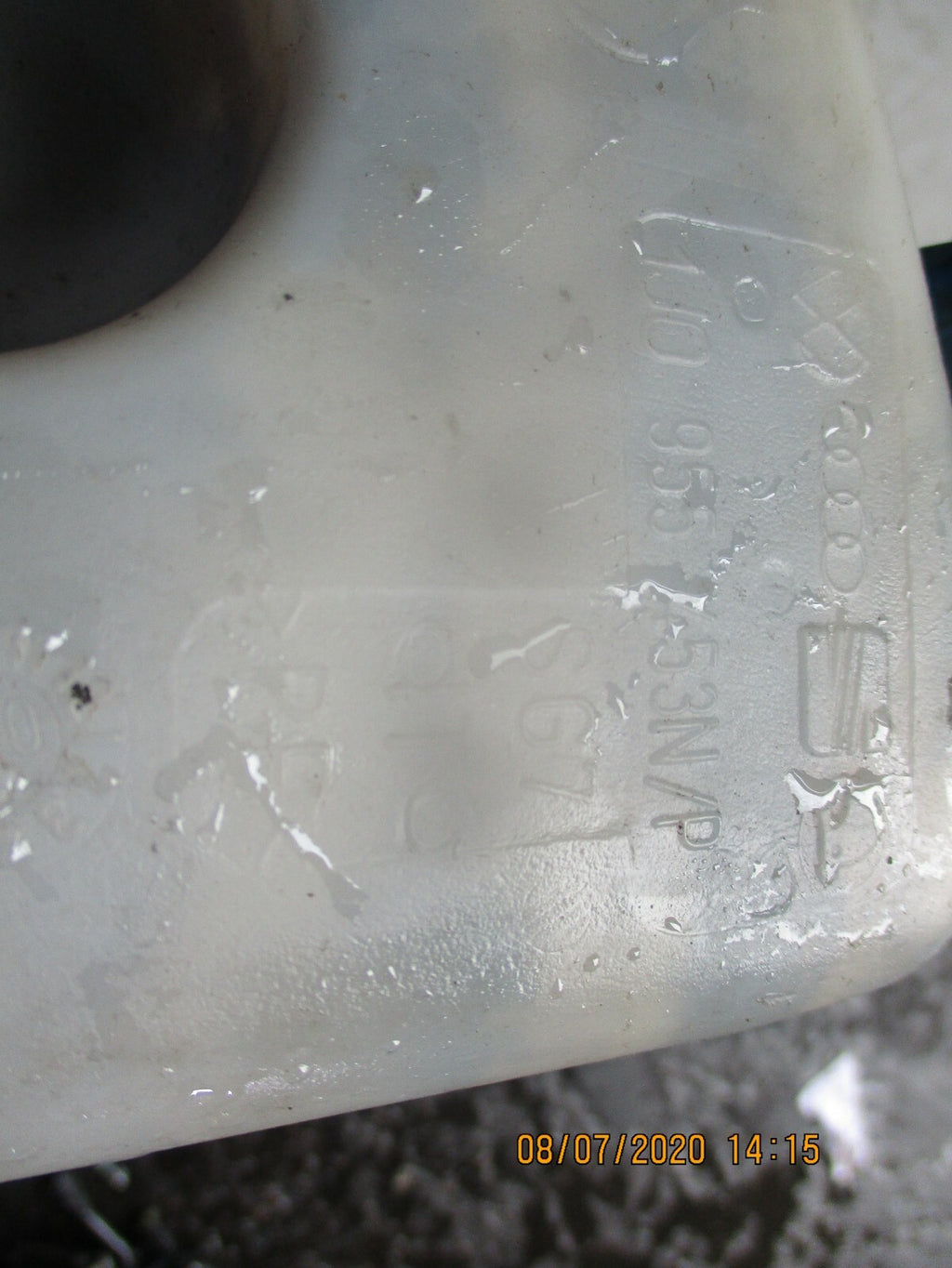 VW VOLKSWAGEN 2002 GOLF MK4 AUDI A3 WINDSCREEN WASHER BOTTLE 1J0955453