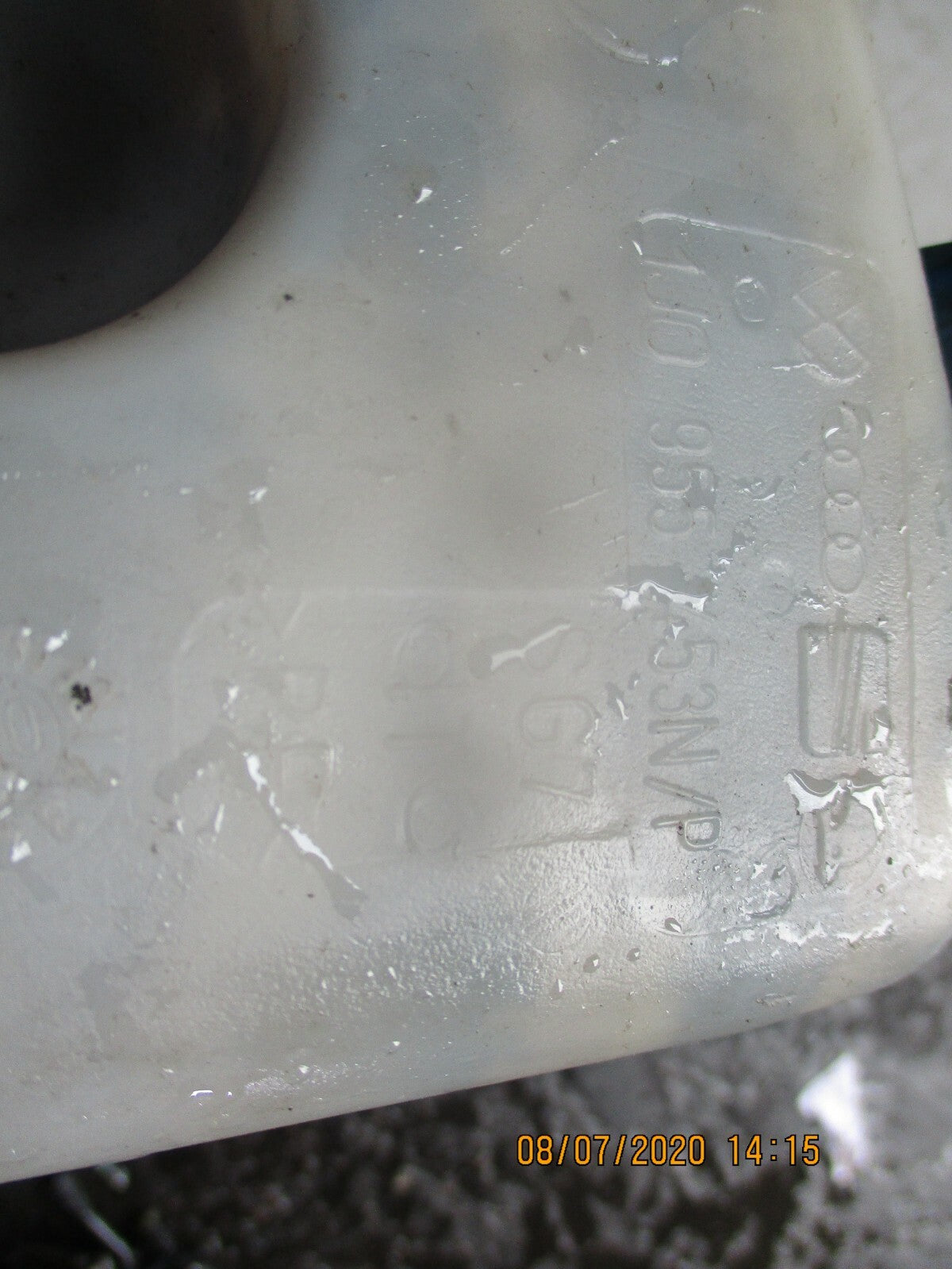 VW VOLKSWAGEN 2002 GOLF MK4 AUDI A3 WINDSCREEN WASHER BOTTLE 1J0955453