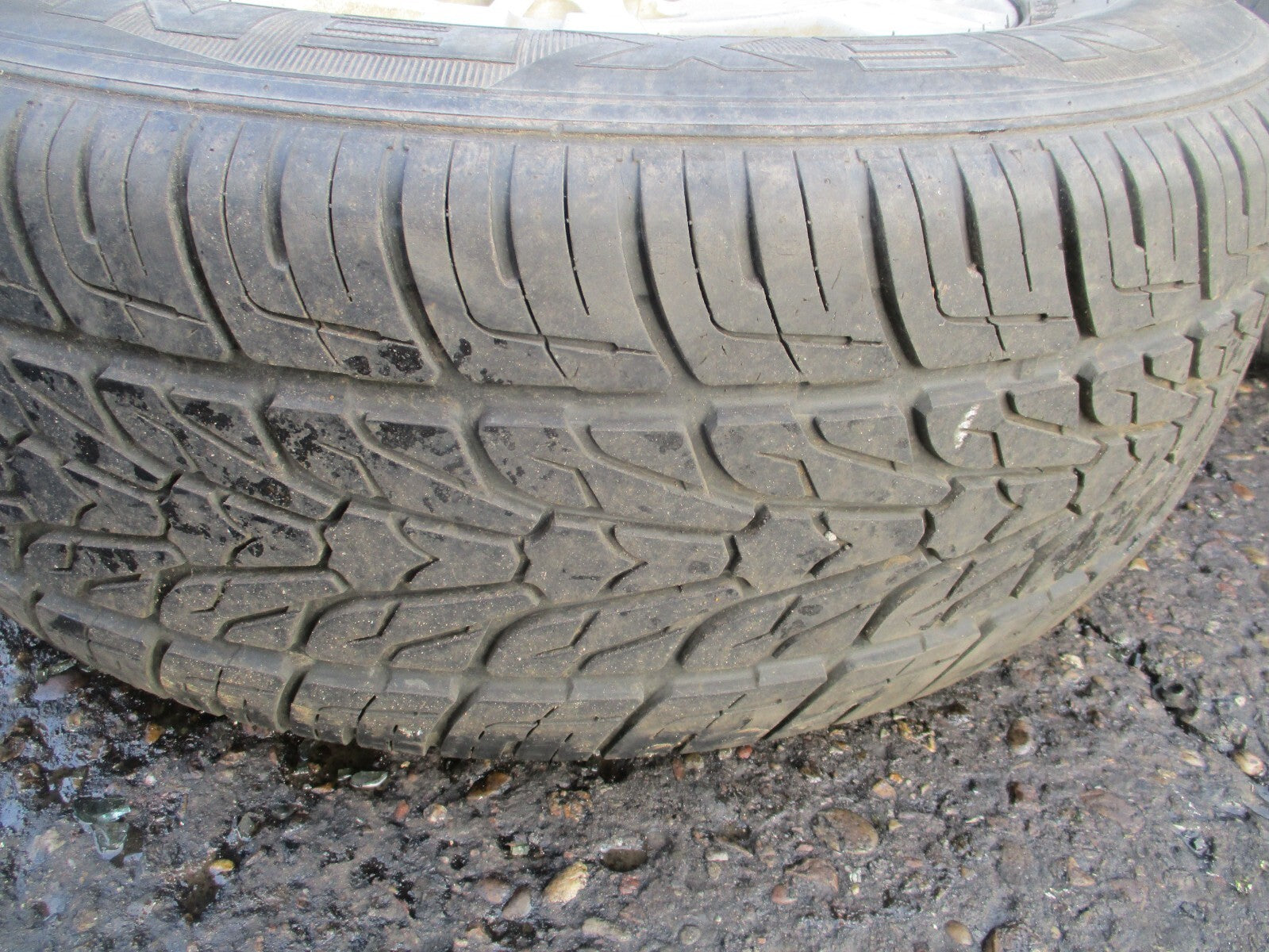 2006 NISSAN PATHFINDER R51 4 x ALLOY WHEEL SET WITH TYRE 255/65R17