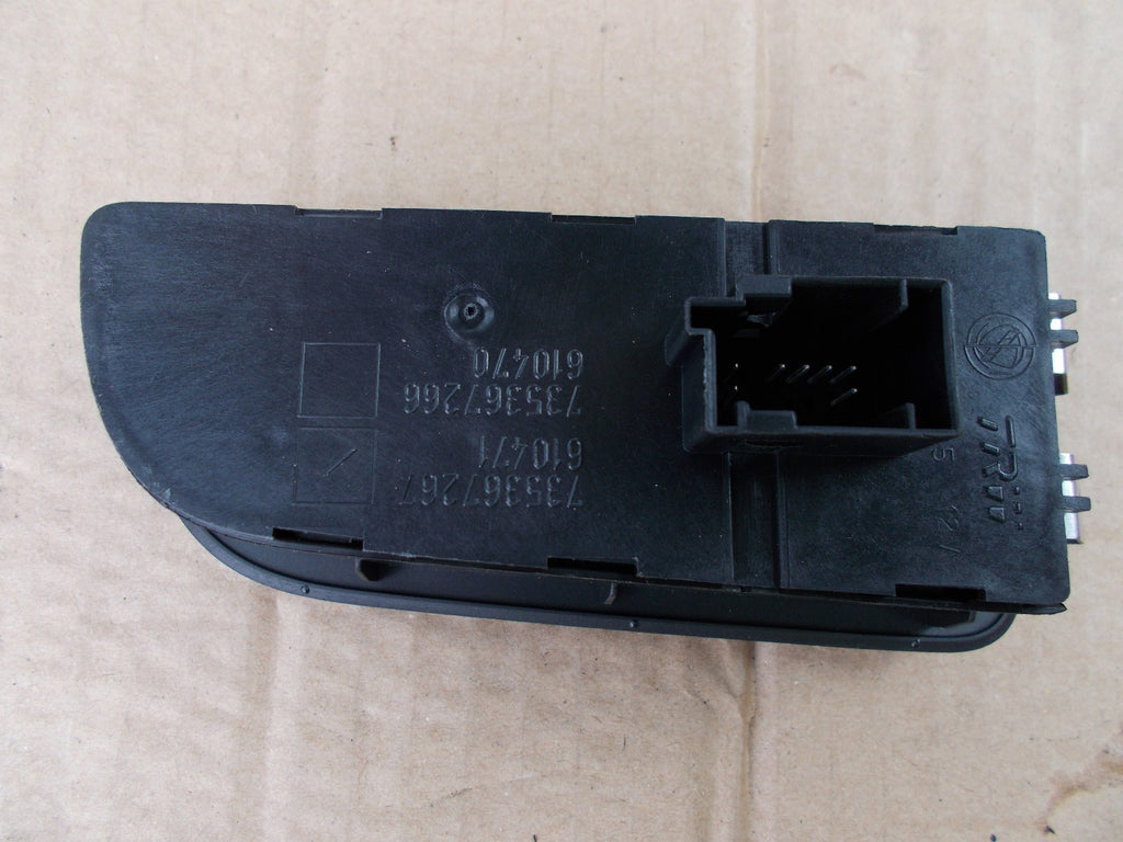 2008 FIAT GRANDE PUNTO HEADLIGHT & FOG LIGHT SWITCH CONTROL 735367267