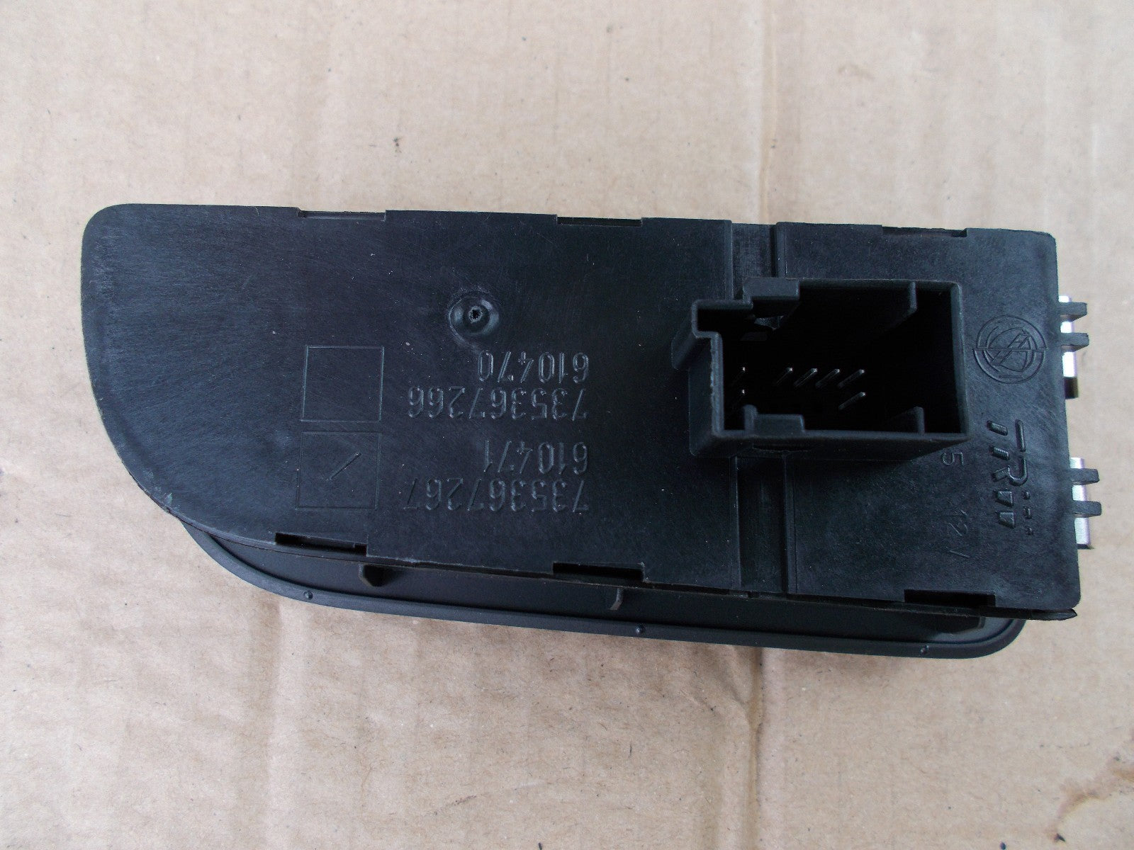 2008 FIAT GRANDE PUNTO HEADLIGHT & FOG LIGHT SWITCH CONTROL 735367267