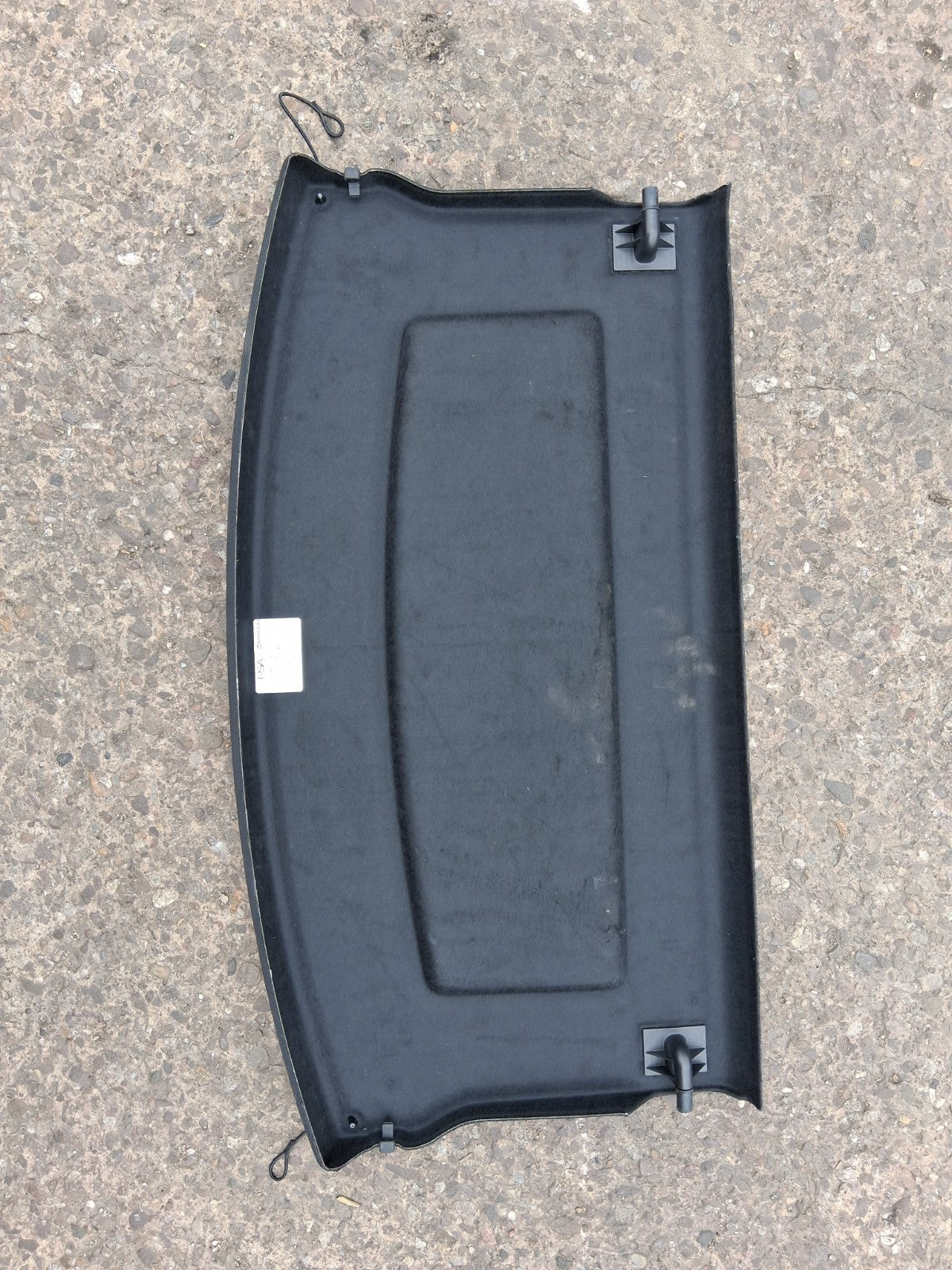 2023 DS AUTOMOBILES DS4 CROSSOVER REAR LOAD COVER PARCEL SHELF 98333651ZD
