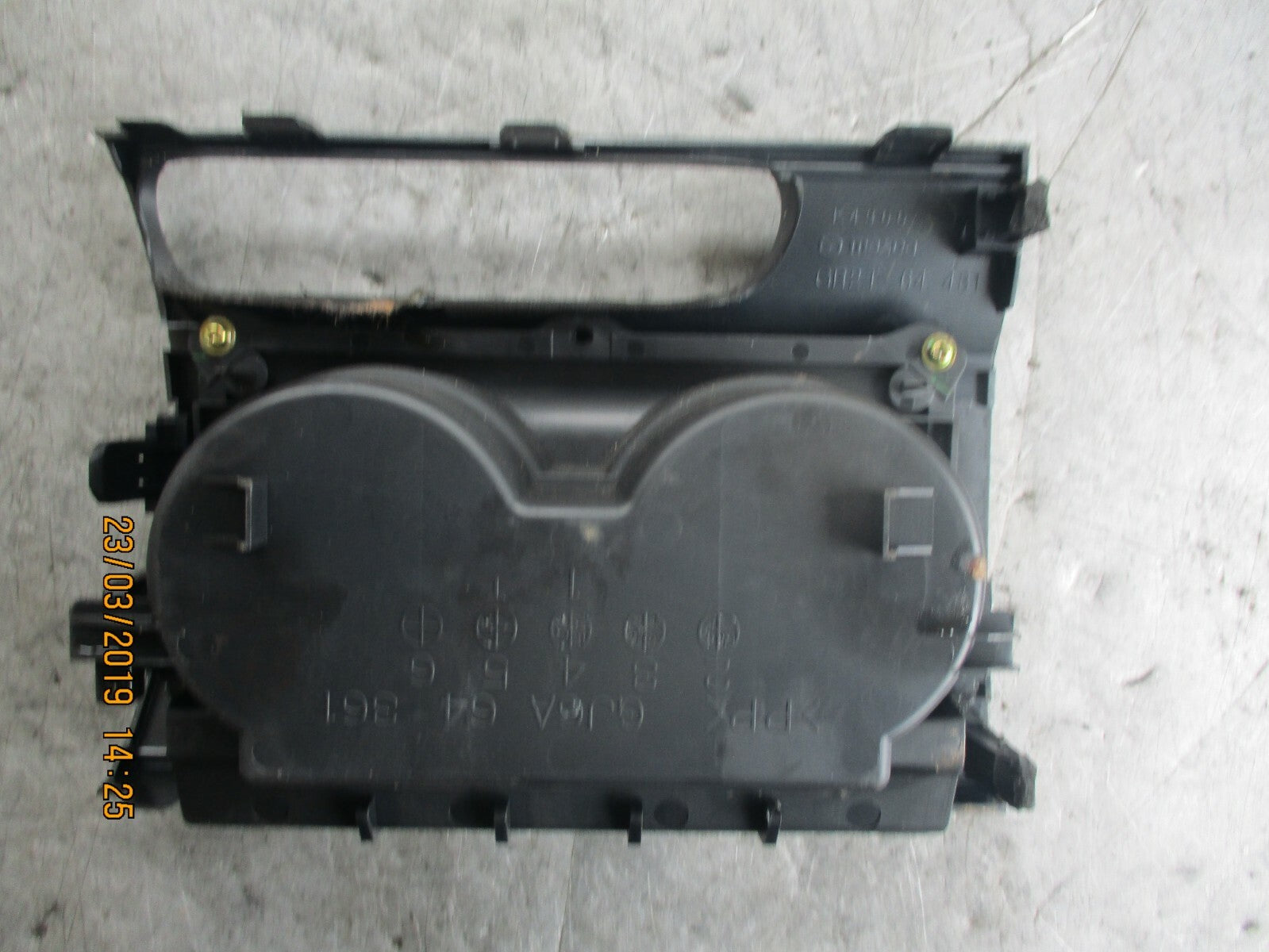 MAZDA 6 2004 CENTRE CONSOLE CUP HOLDER GR2T64431