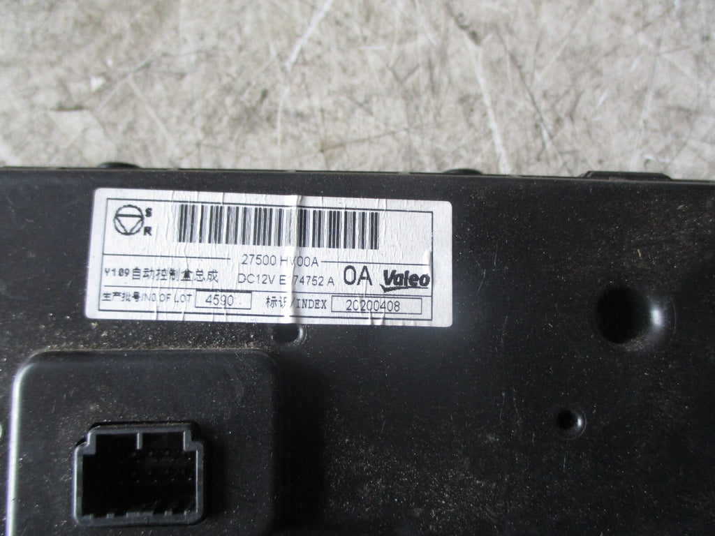 NISSAN QASHQAI J11 MK2 2021 HEATER AC CLIMATE CONTROL SWITCH PANEL 27500HV00A