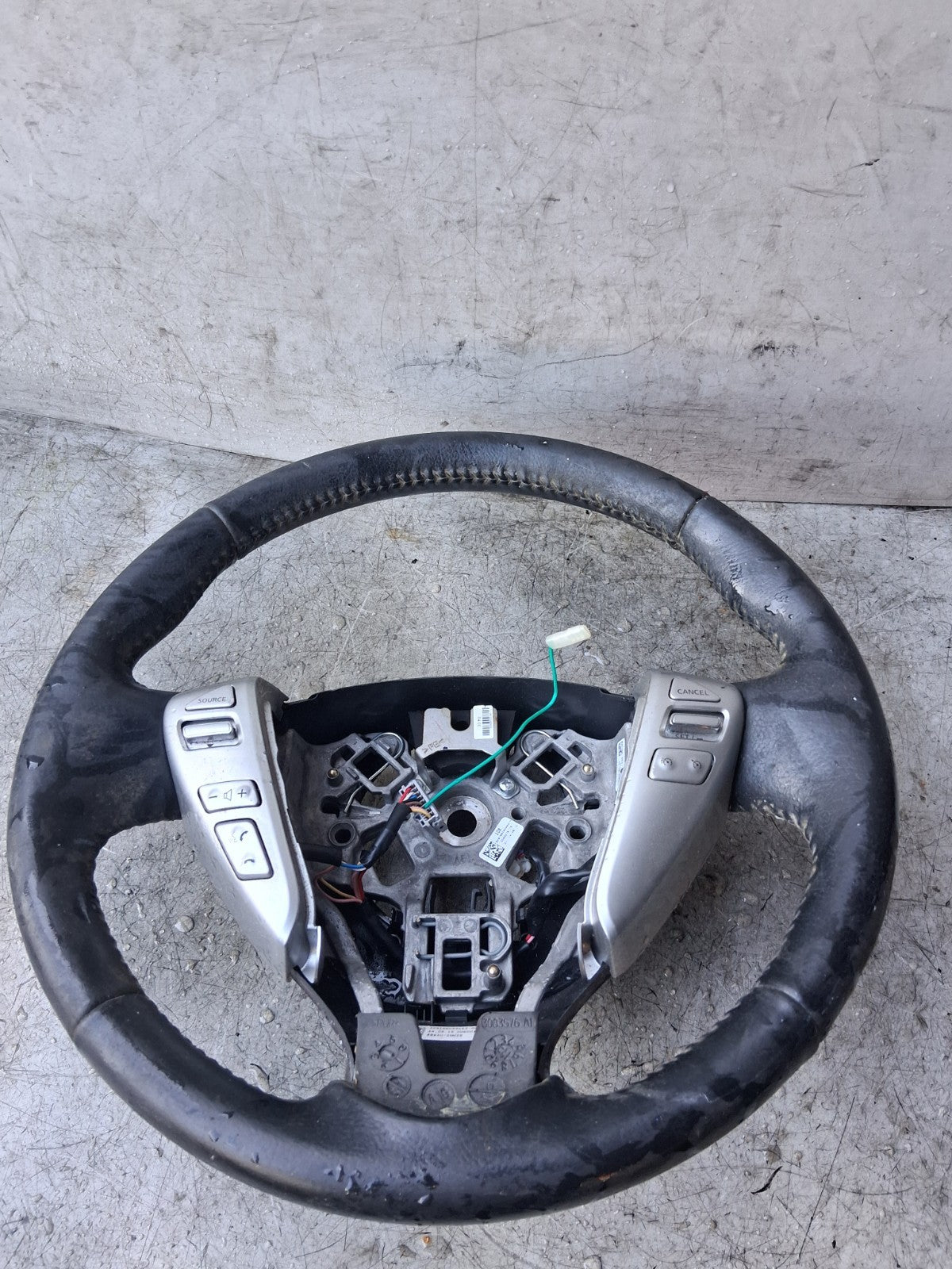 2016 NISSAN NOTE STEERING WHEEL