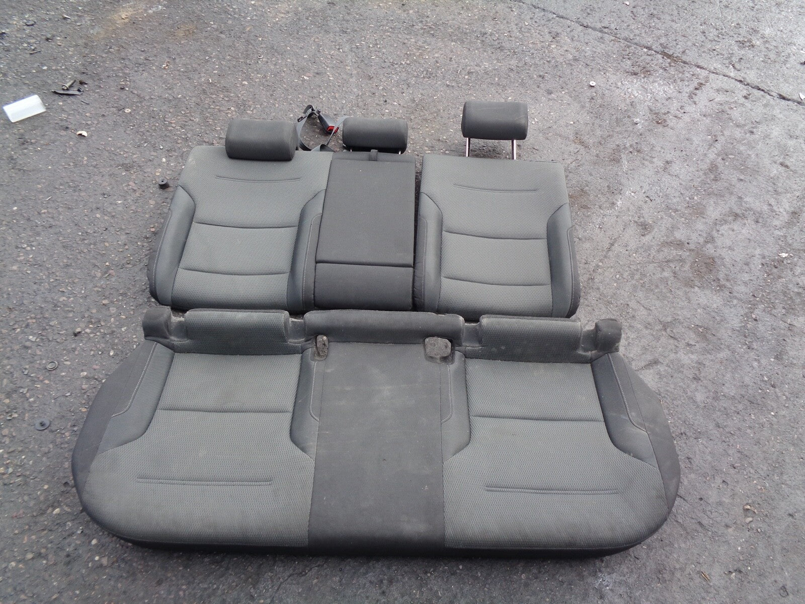 VW VOLKSWAGEN GOLF MK7 2015 COMPLETE FRONT AND REAR INTERIOR SEATS
