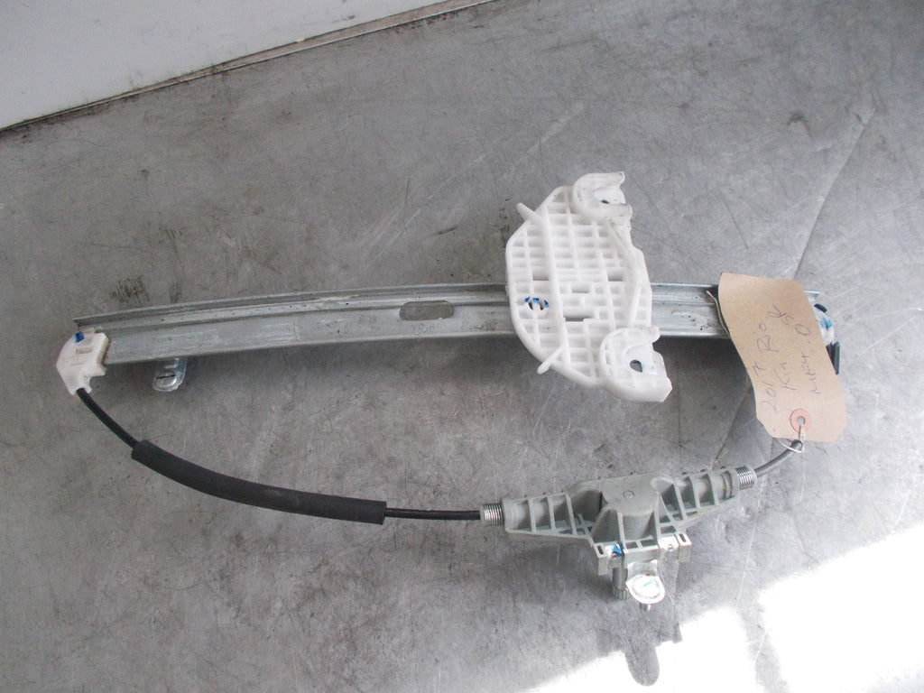 KIA RIO MK3 2017 OSR DRIVER SIDE REAR MANUAL WINDOW REGULATOR