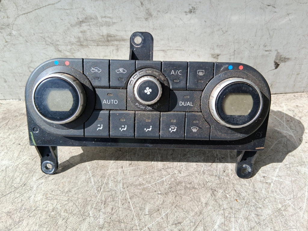2008 NISSAN QASHQAI J10 MK1 AC HEATER CLIMATE CONTROL SWITCH PANEL 27500JD40D