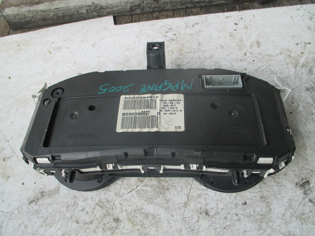 RENAULT MEGANE 2005 MK2 SPEEDOMETER INSTRUMENT CLUSTER