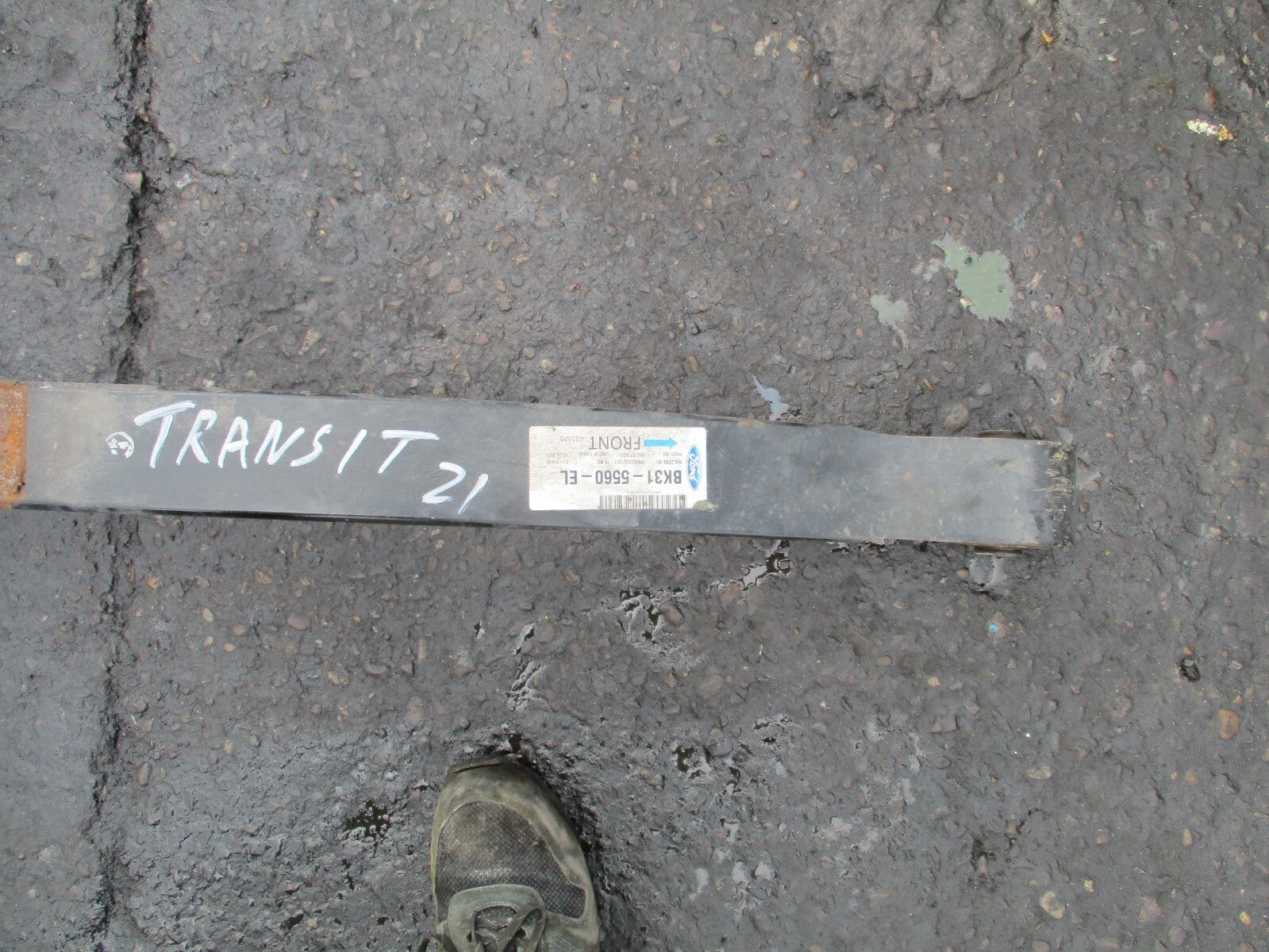2021 FORD TRANSIT 350 MK8 REAR LEAF SPRING BK315560EL