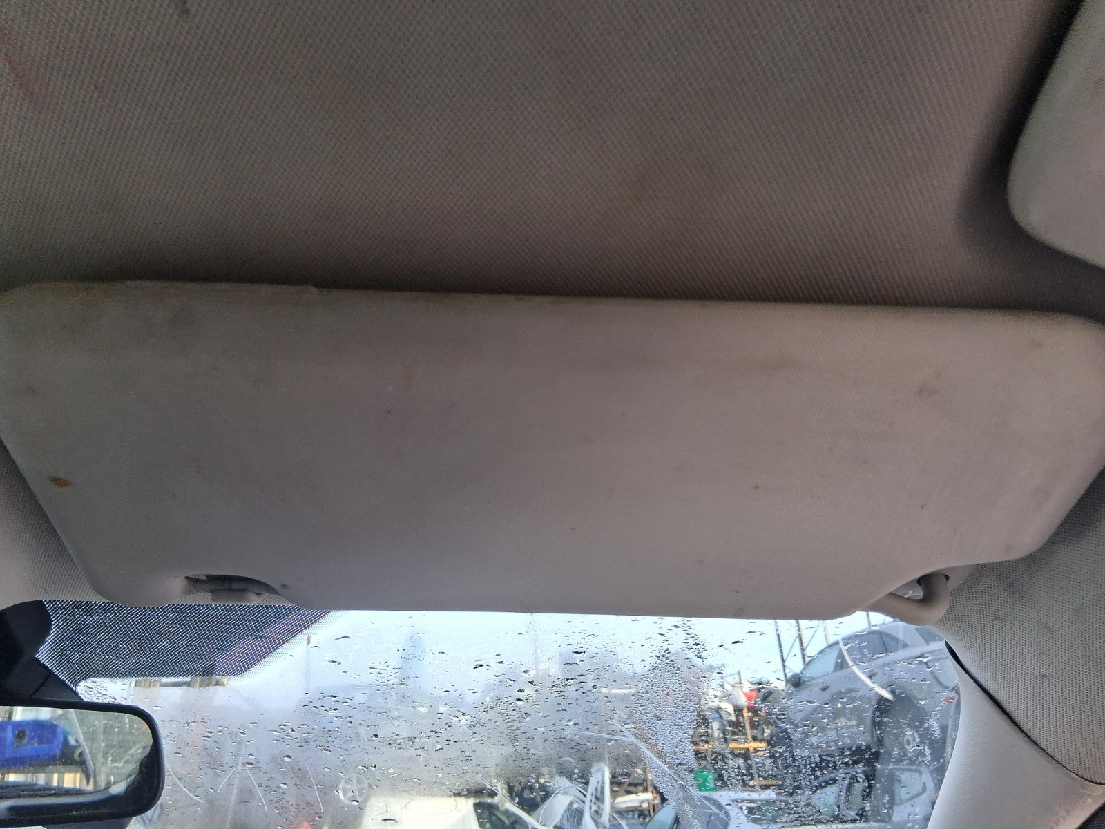 2013 FORD FOCUS MK3 HATCHBACK OSF DRIVER SIDE FRONT RIGHT SUN VISOR SHADE