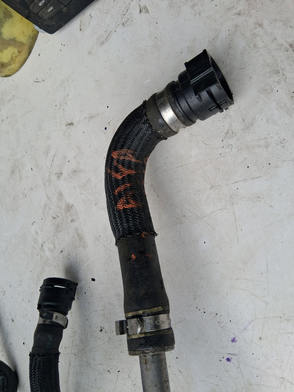 2016 NISSAN JUKE F15 AC AIR CON PIPE 924501kk24