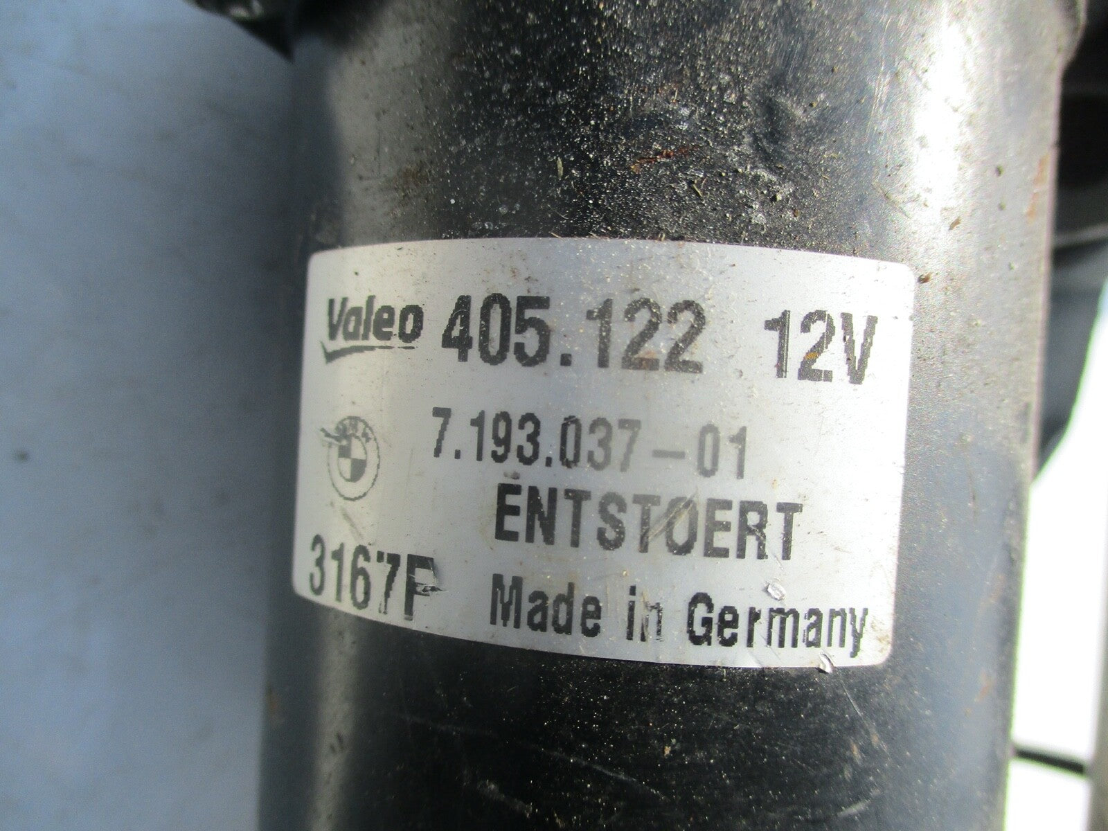 BMW 1 SERIES E87 2004-2007 FRONT WIPER MOTOR AND MECHANISM 7 193 037 01