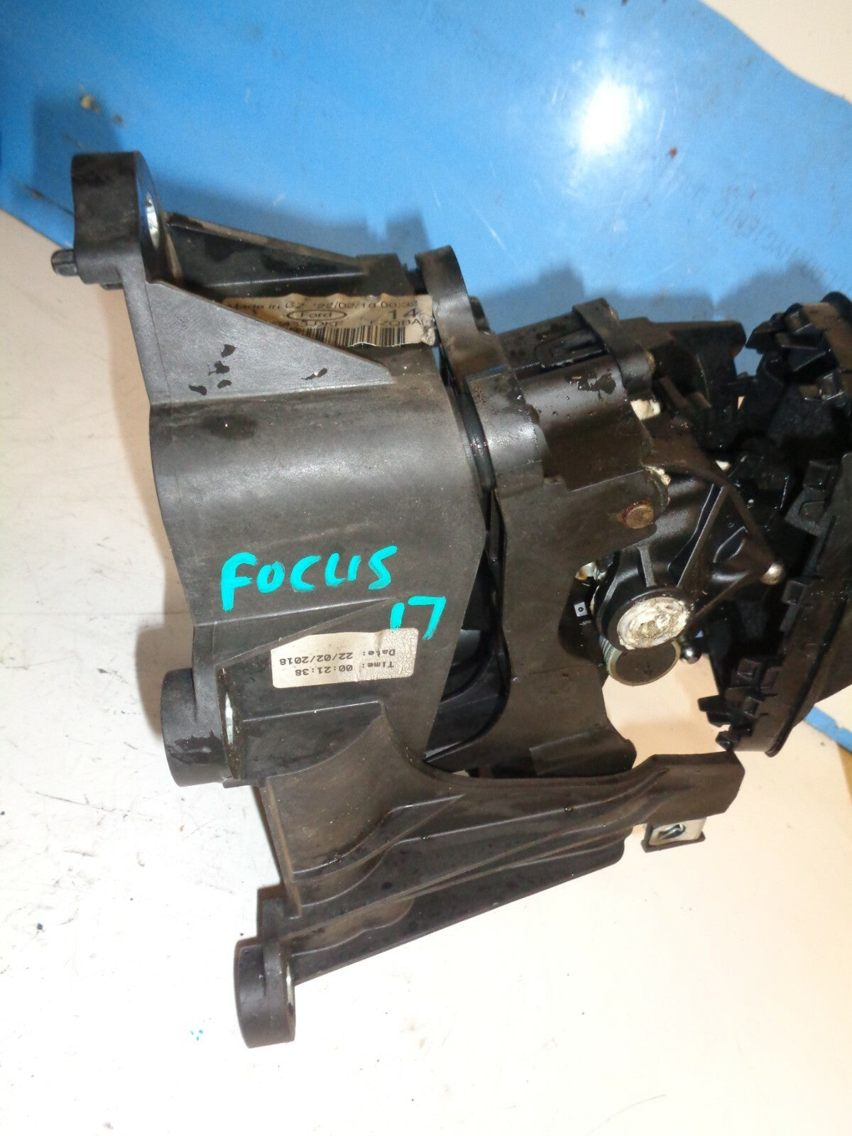 FORD FOCUS 2017 MK3 1.5 TDCI 6 SPEED MANUAL GEAR SELECTOR SHIFTER F1FR7C453DKF