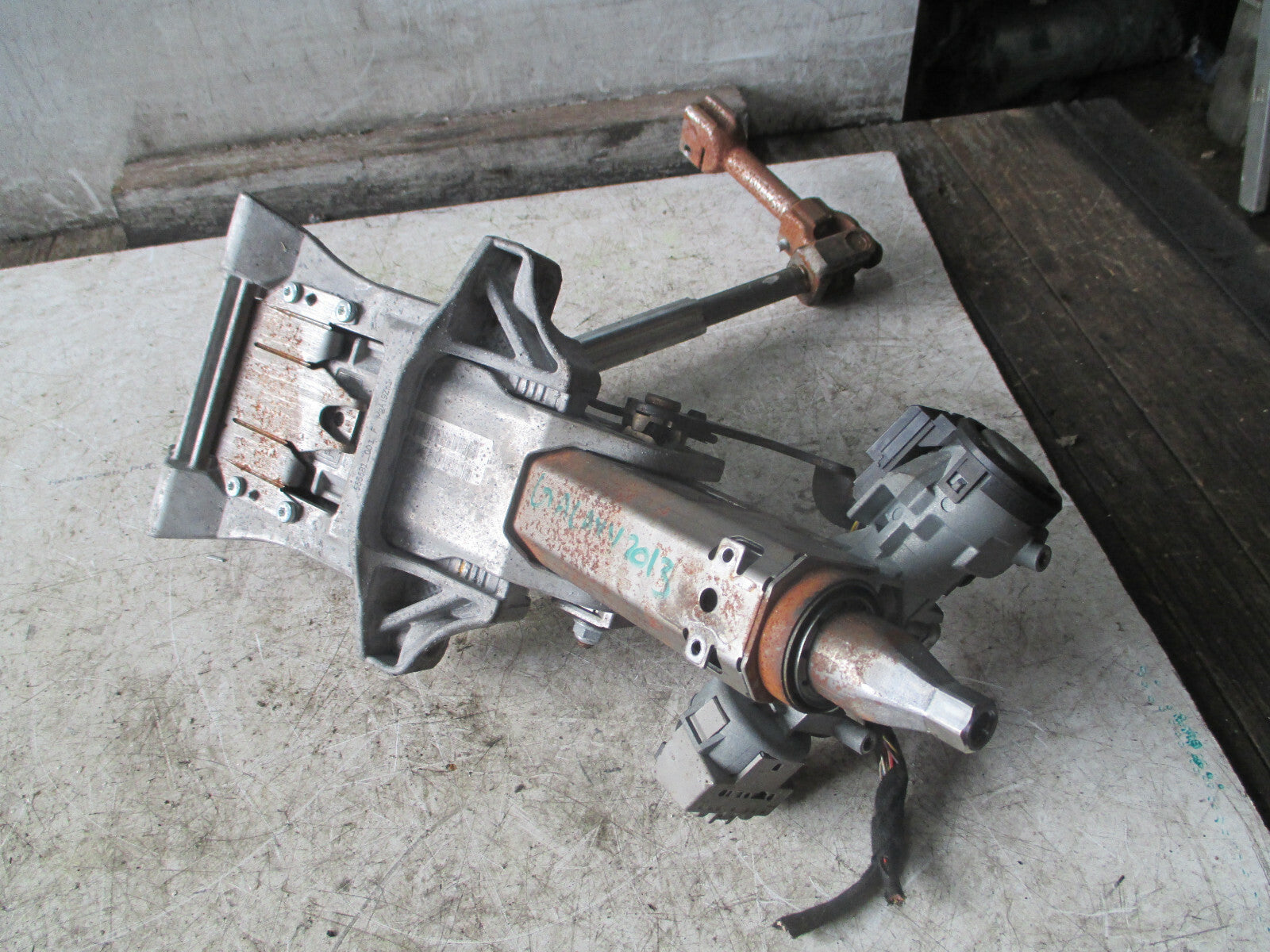 FORD GALAXY 2013 2.0 DIESEL ADJUATABLE STEERING COLUMN 6G9N3C529EJ