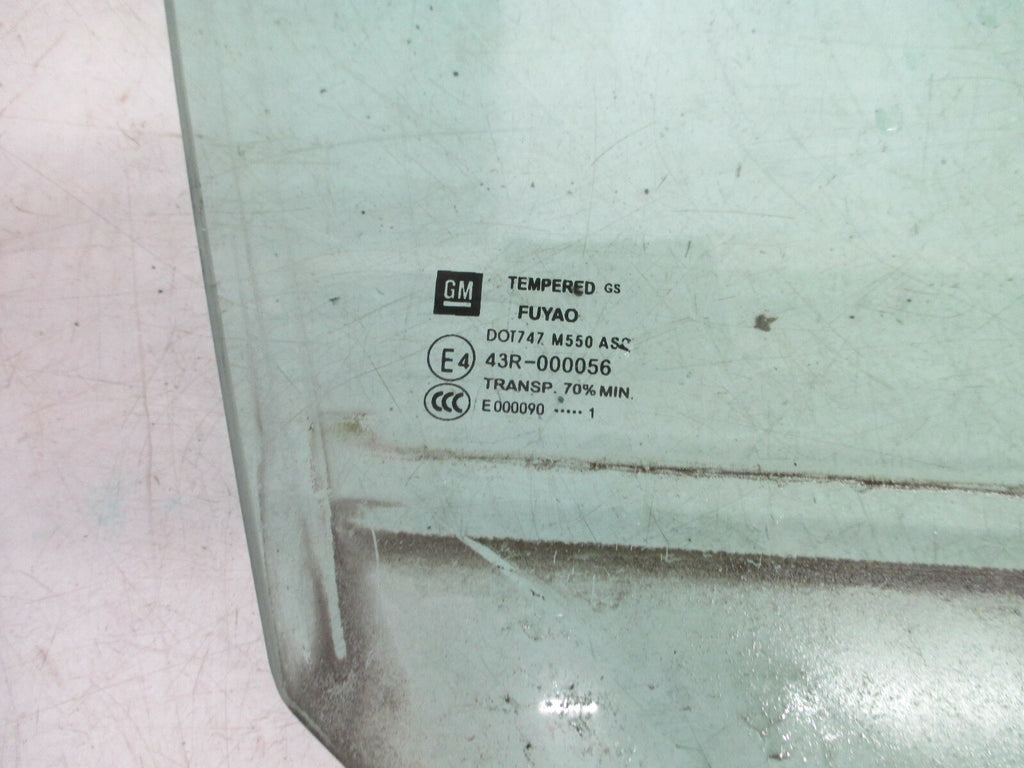 VAUXHALL INSIGNIA MK1 2011 OSF DRIVER SIDE FRONT DOOR WINDOW GLASS