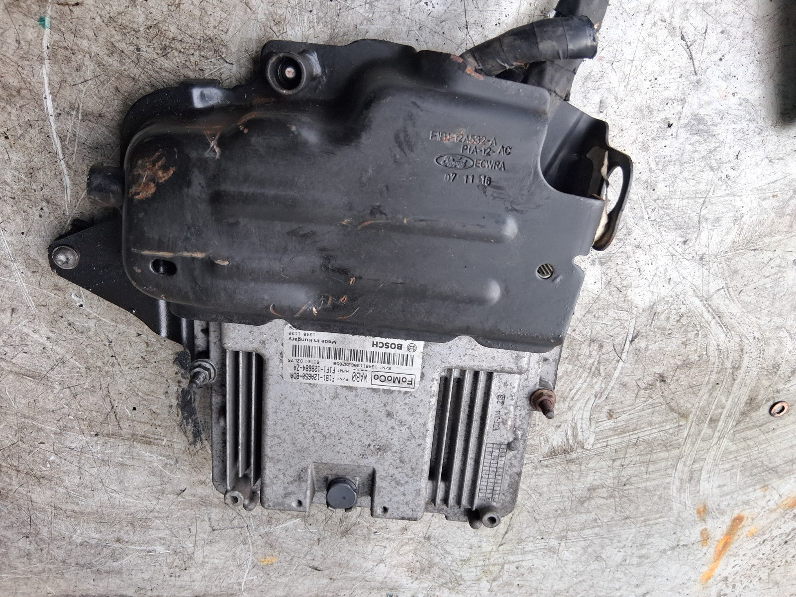 2017 FORD FIESTA MK7 1.5 DIESEL ECU ENGINE CONTROL UNIT F1B112A650BDA