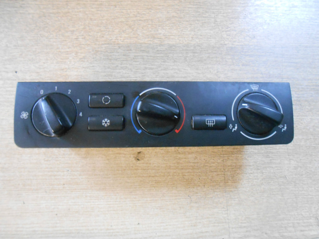 BMW 3 SERIES E46 2003 MANUAL HEATER CONTROL PANEL BLACKI 6931839