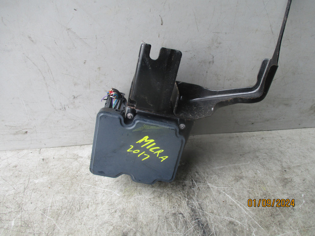 NISSAN MICRA K14 2017 ANTI-LOCK BRAKE ABS PUMP CONTROL MODULE 476605FA0A