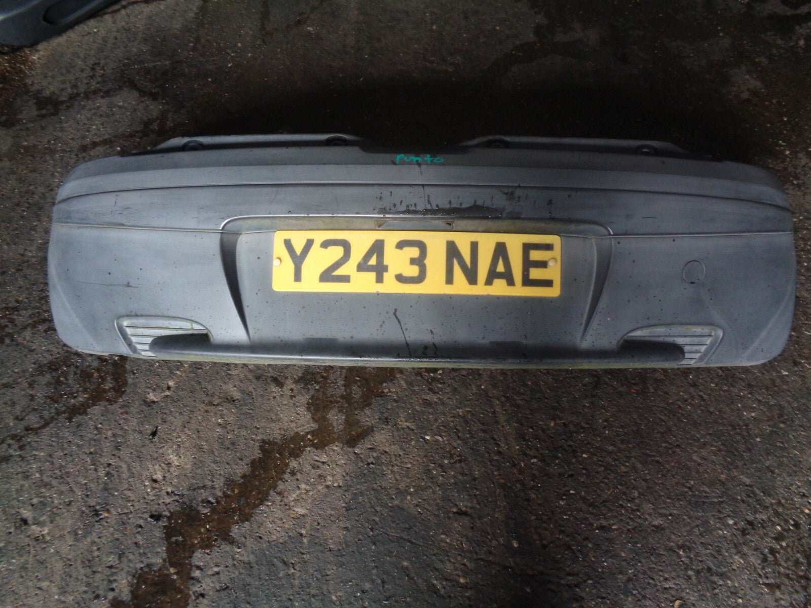 FIAT PUNTO MK2 3 DOORS HATCHBACK REAR BUMPER
