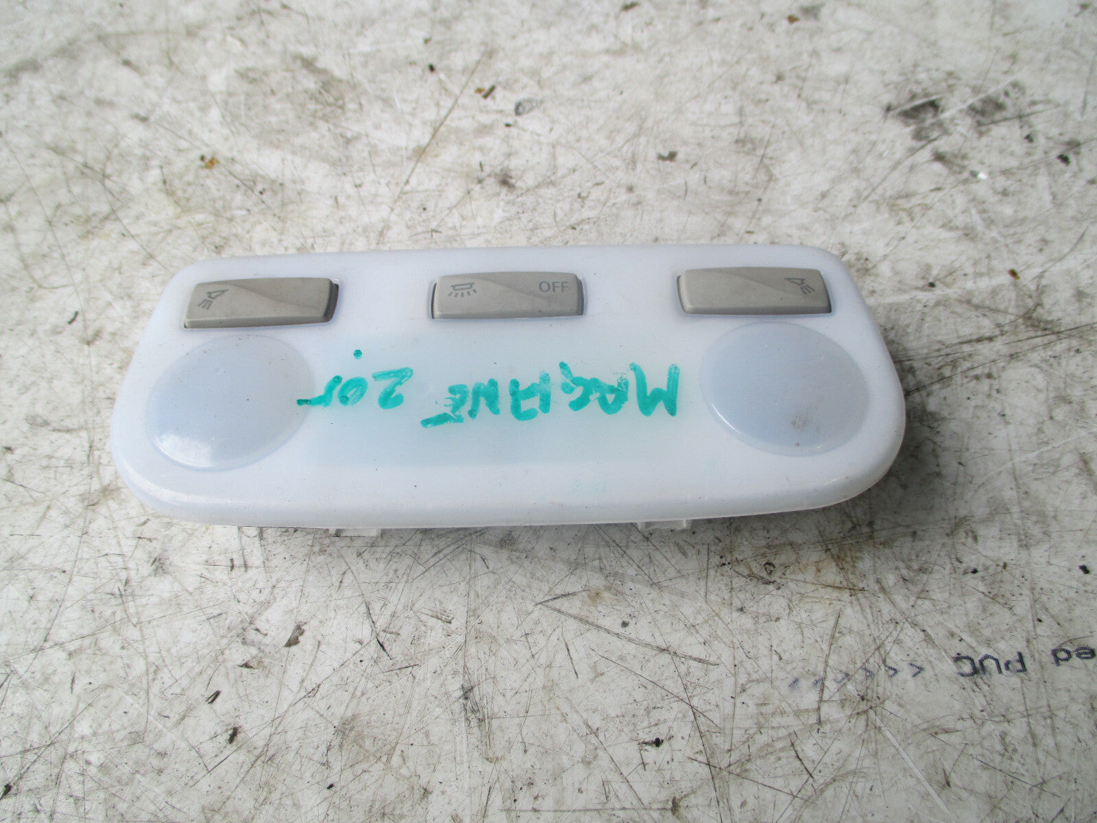 RENAULT MEGANE MK3 2015 REAR ROOF INTERIOR LIGHT