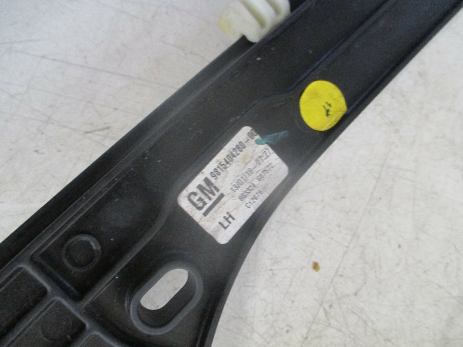 VAUXHALL GRANDLAND X 2018 NSF PASSENGER SIDE FRONT WINDOW MOTOR REGULATOR