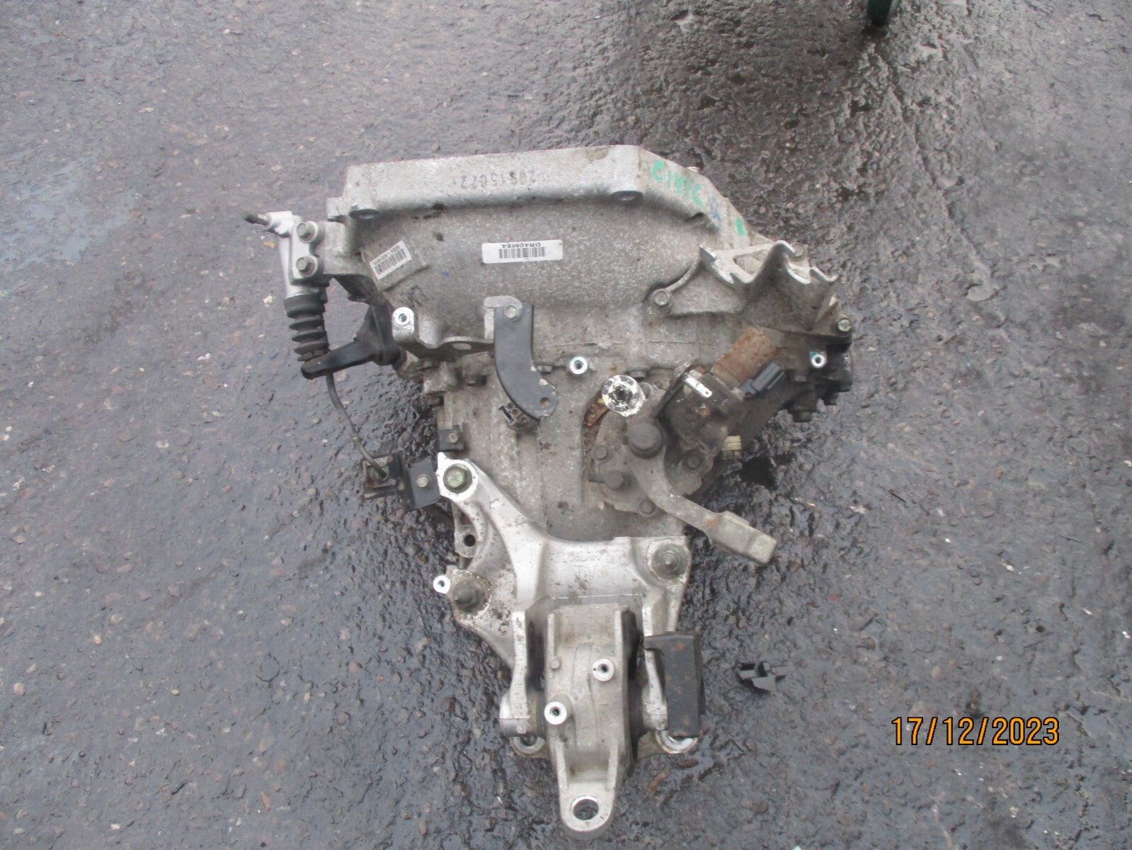 HONDA CIVIC MK9 2013 1.8 PETROL 6 SPEED MANUAL GEARBOX DR4CME4