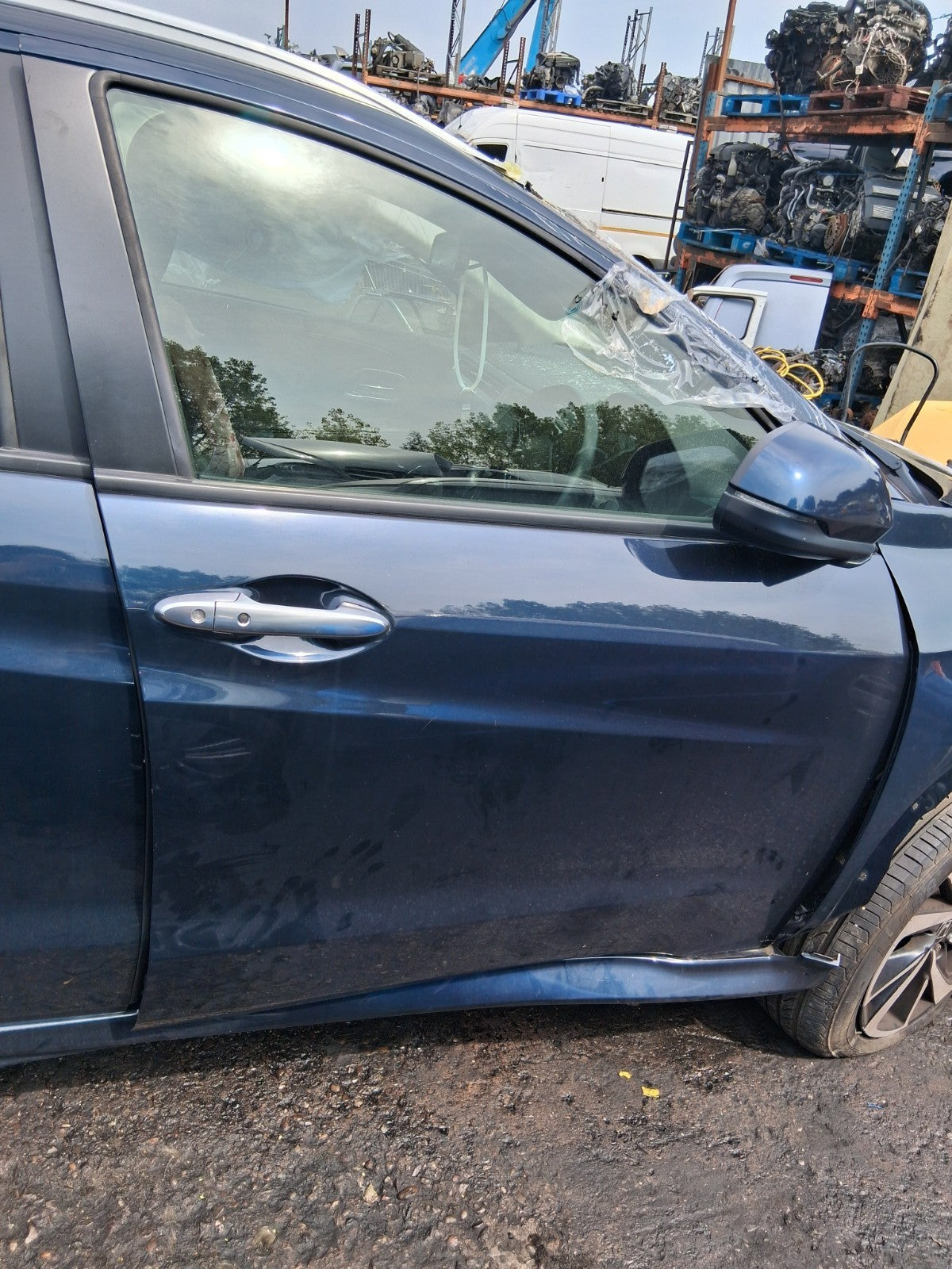 2020 HONDA HR-V FACELIFT OSF DRIVER SIDE FRONT BARE DOOR MIDNIGHT BLUE B610M