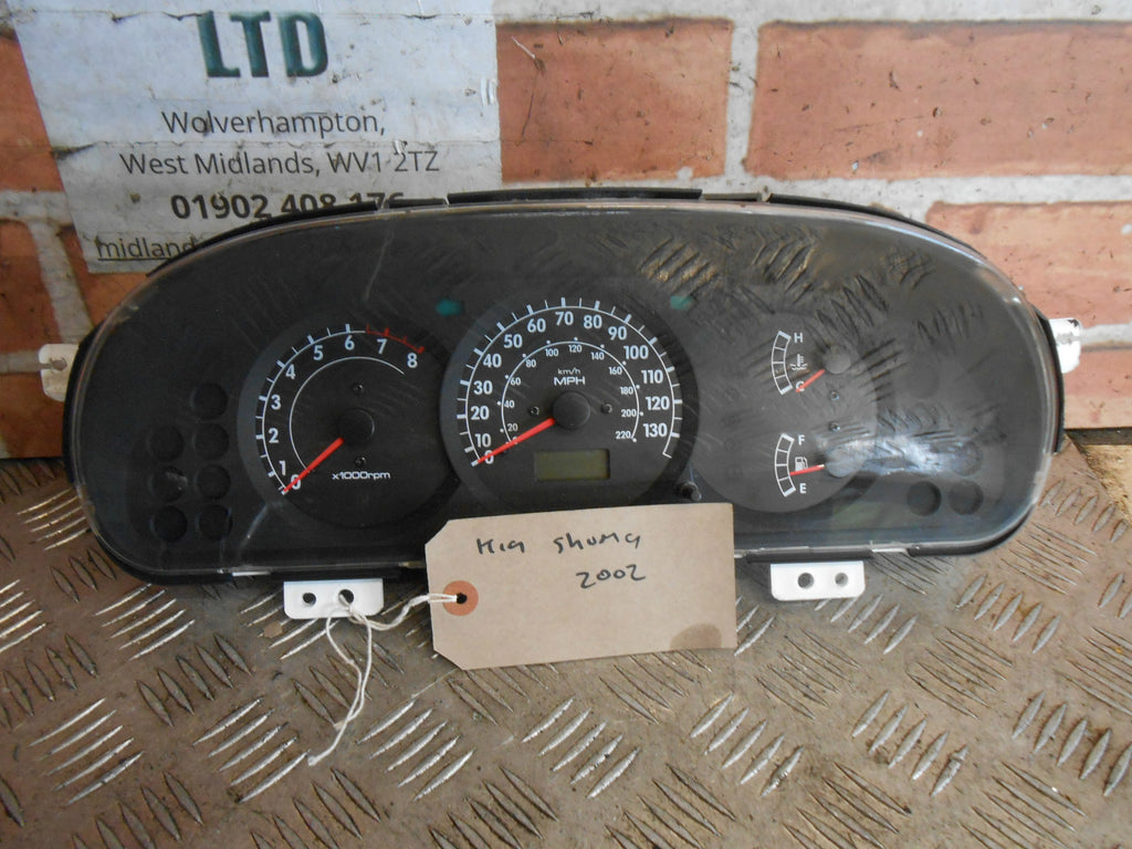 KIA SHUMA MK1 2002 1.8 PETROL CLOCKS SPEEDO INSTRUMENT CLUSTER 0K2NX5543XA BZ