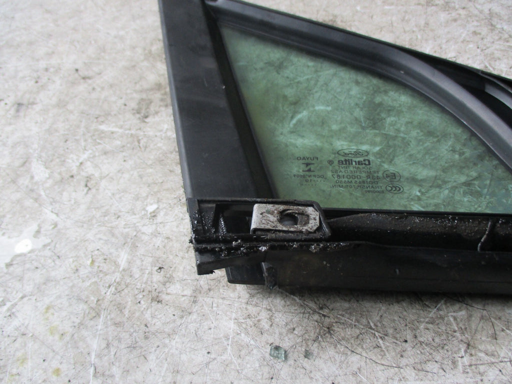 FORD MANDE0 MK5 2019 NSF PASSENGER SIDE REAR QUARTER WINDOW 43R000187