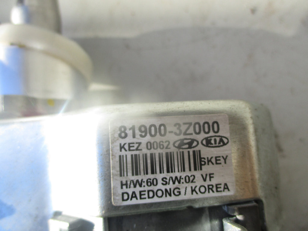 HYUNDAI I40 2016 1.7 D STEERING COLUMN FRONT WITH IGNITION BARRELL 819003Z000