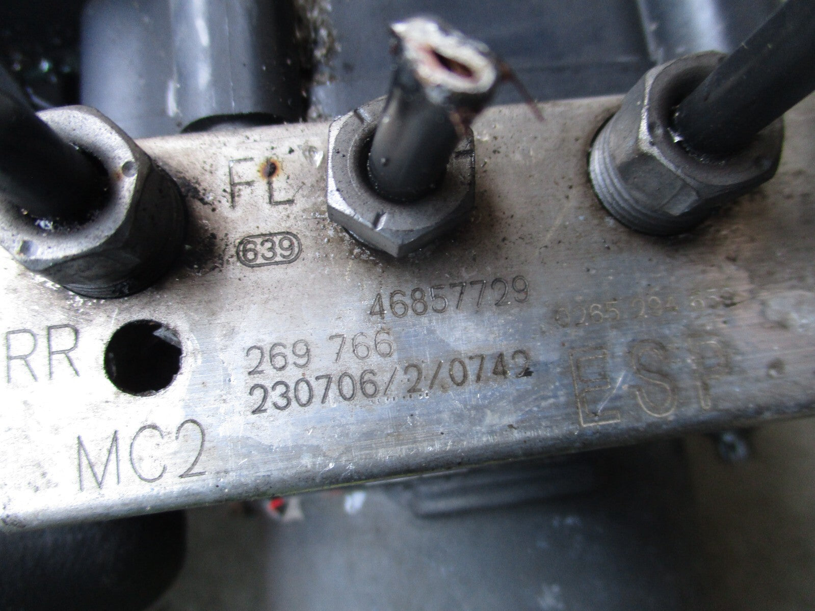 2023 VAUXHALL MOVANO C ABS PUMP & MODULATOR 46857729