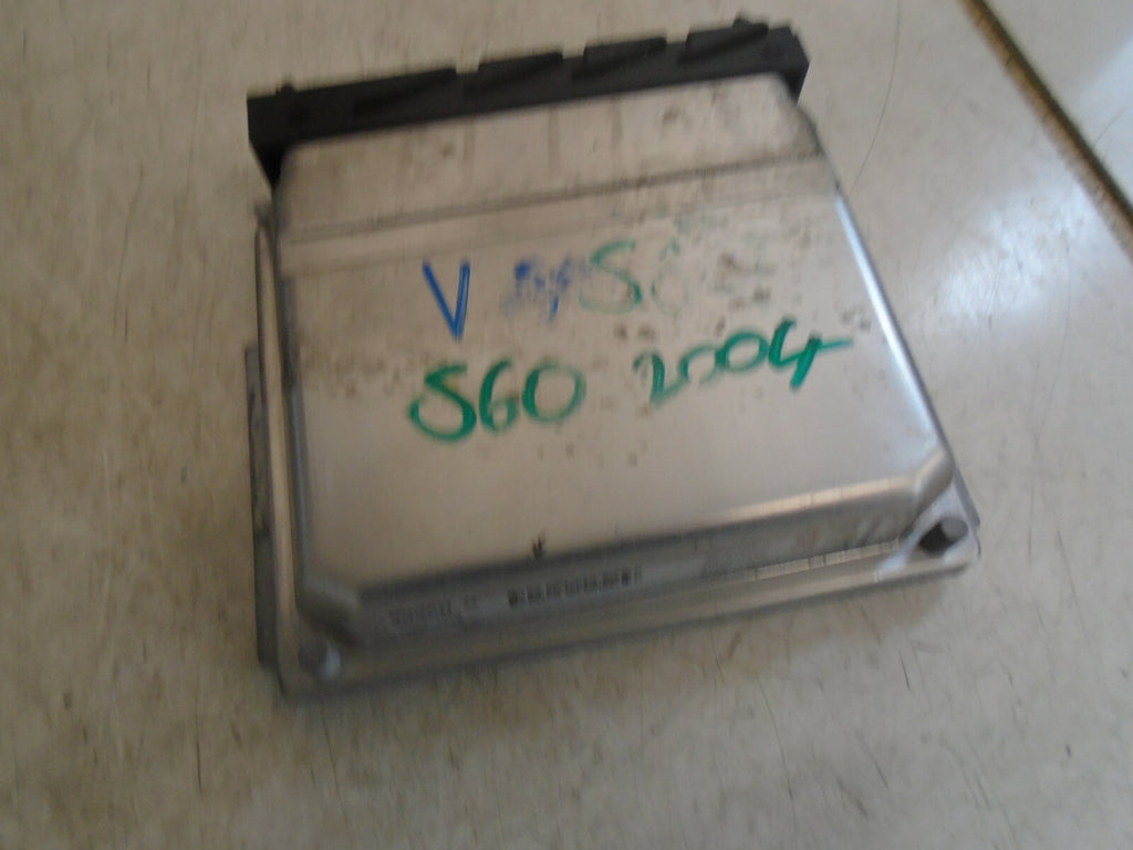 VOLVO S60 2005 MK1 2.4 ECU ENGINE CONTROL MODULE UNIT 30637733A