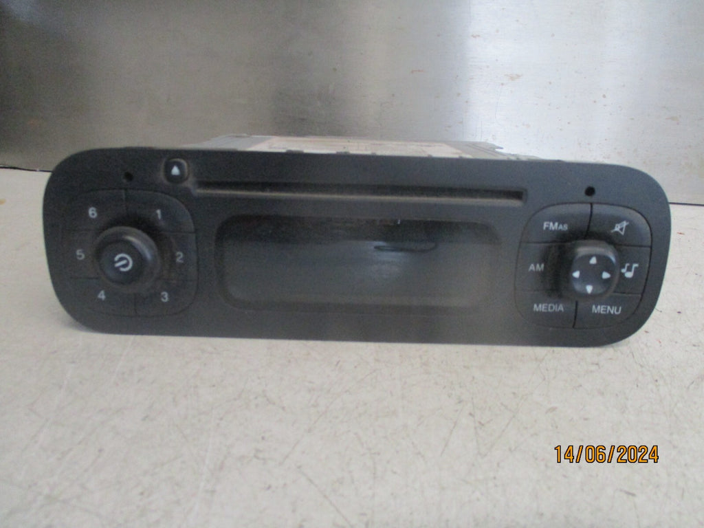 FIAT PANDA MK3 2018 RADIO CD PLAYER STEREO HEAD UNIT 07356760360